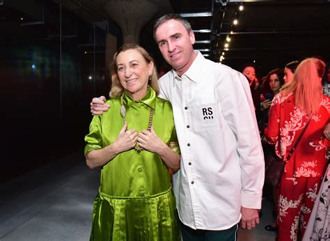 dove abita miuccia prada|miuccia prada and raf simons.